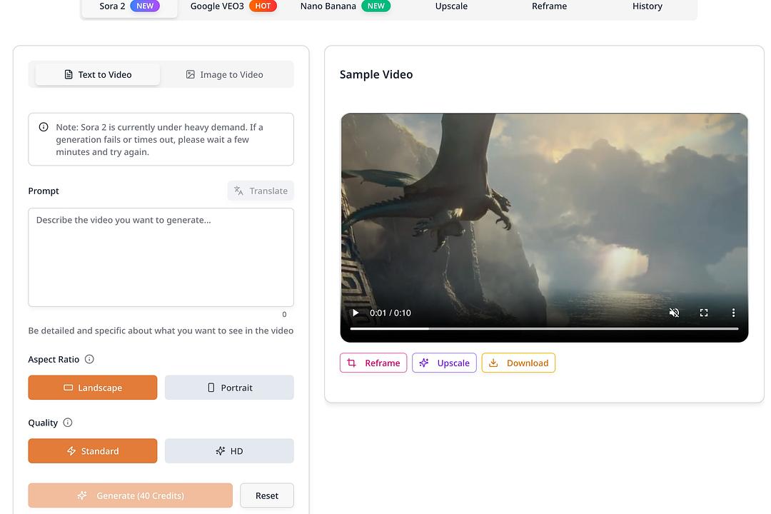 Sora 2 AI – Hollywood-Grade Video Physics & Audio
