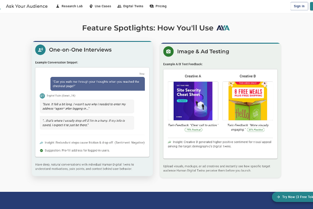 AYA - Ask Your Audience