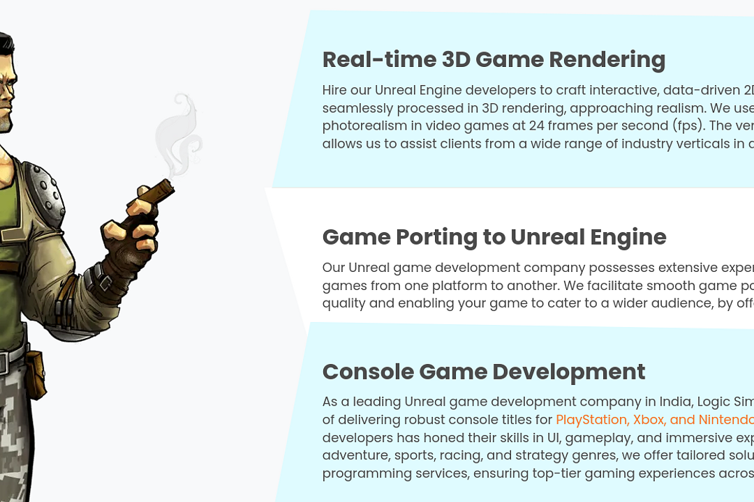 Unreal Game development Company - Logic Simplified 